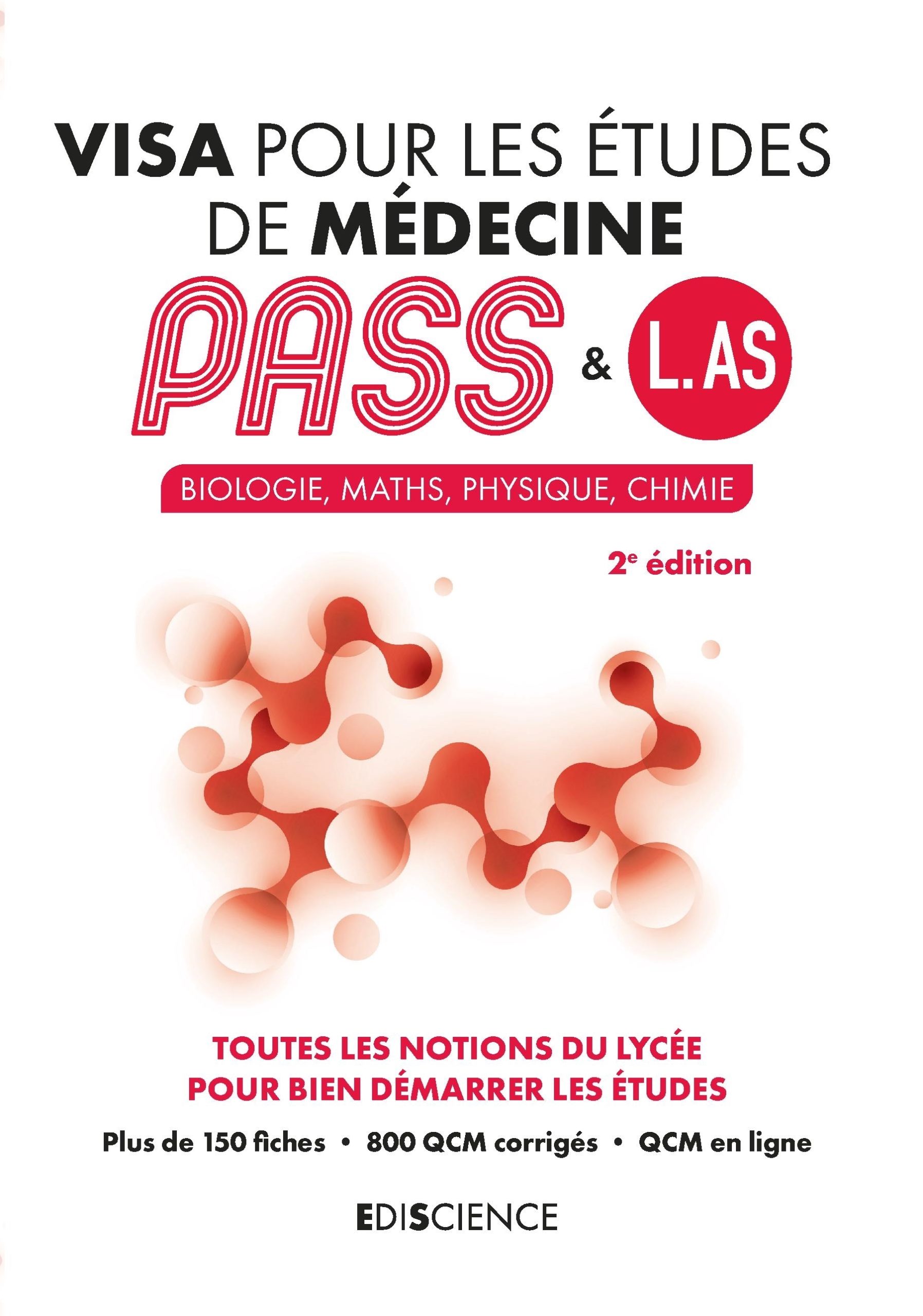 livre études de médecine PASS LAS